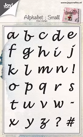 clearstamp Joy! 6410/0438 Alphabet gemena
