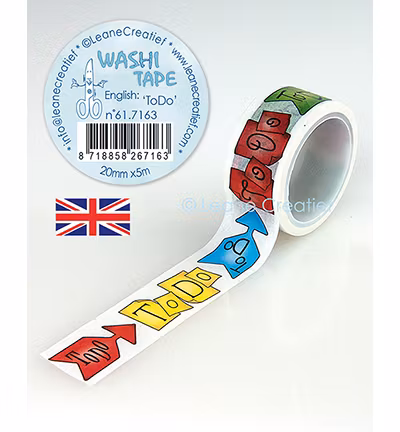 Leane Washi Tape "To Do" 61.7163