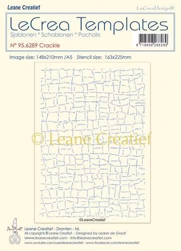 LEANE Stencil "Crackle” 95.6289