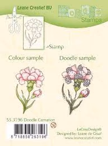 LEANE CLEARSTAMP “Carnation” 55.3196