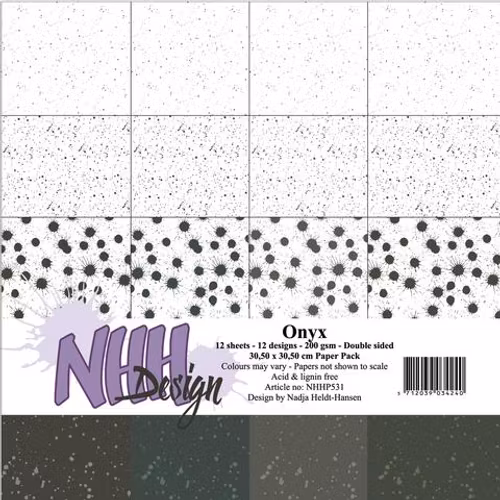 NHH Paperpad 30,5x30,5cm "Onyx" NHHP531