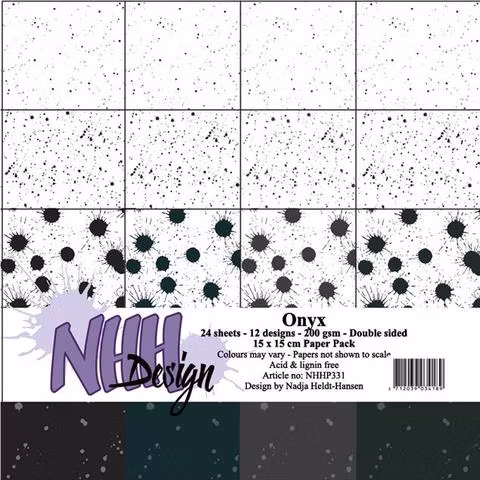 NHH Paperpad 15x15 cm "Onyx" NHHP331