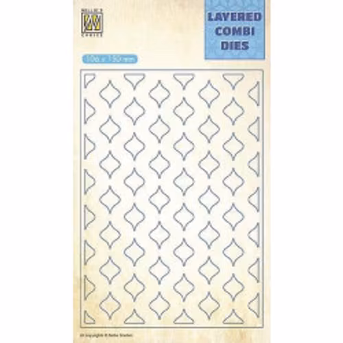 Nellie Snellen Layered Combi Dies “Eastern Oval - B” LCDE002