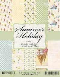 Reprint paperpack 6x6 - Summer Holiday