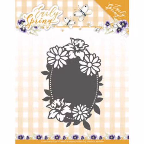 Precious Marieke Die - spring flower oval PM10114