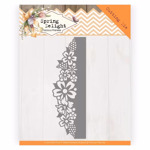Precious Marieke Die - flower border PM10172