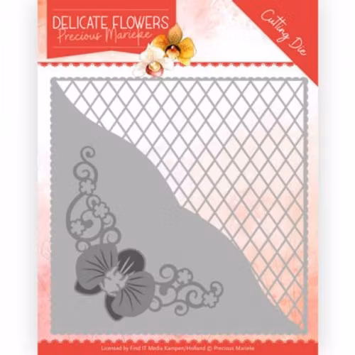 Precious Marieke Die - Delicate Flowers Square PM10176