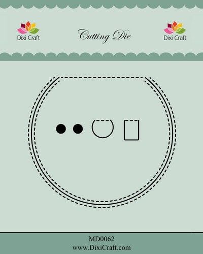 Dixi craft Dies - Peek A Boo - circle (5 pcs)" MD0062