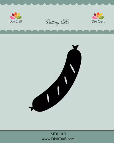 Dixi craft Dies - sausage MDL010