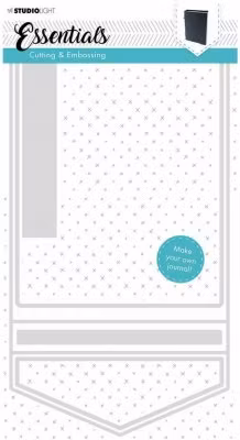 Studio Light Dies - book journal STENCILSL254