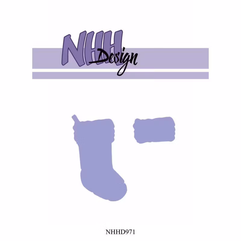 NHH design dies - Christmas Sock NHHD971