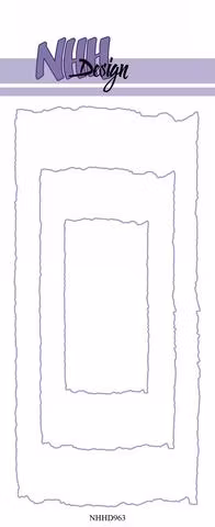 NHH design dies - Torn Paper Slimline NHHD963