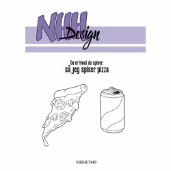 NHH design stamp - Pizza" NHHC049