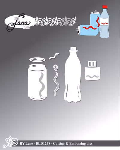 by Lene dies - Bottle & Can BLD1238