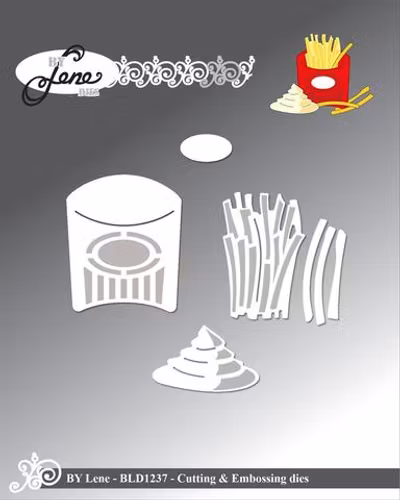 by Lene dies - French Fries BLD1237