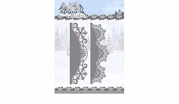 Amy design -  Winter Lace Border ADD10255