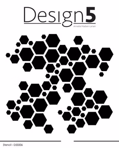 Design5 mask - Hexagon D5S006