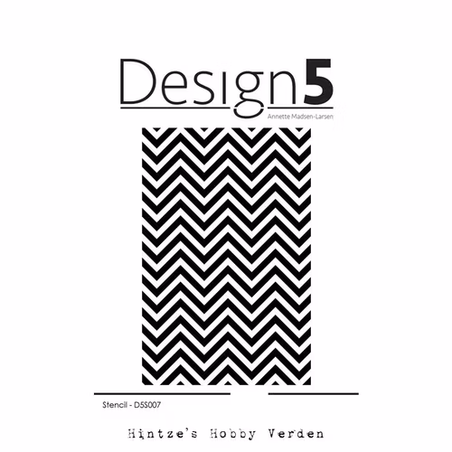 Design5 mask A6 - Zig Zag D5S007