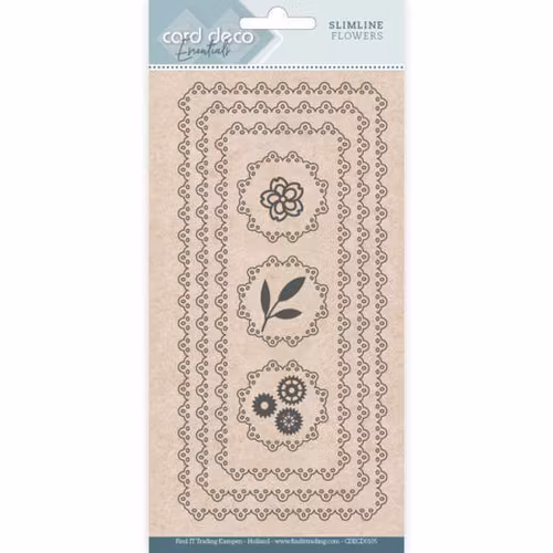 Card deco dies - Slimline Butterfly CDECD0107