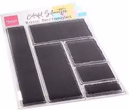clearstamp marianne design CS1082 Basic Rectangles