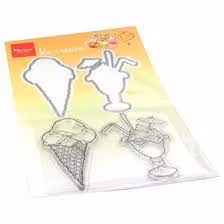Marianne Design  Clearstamp + die HT1657 Hetty's Ice Cream