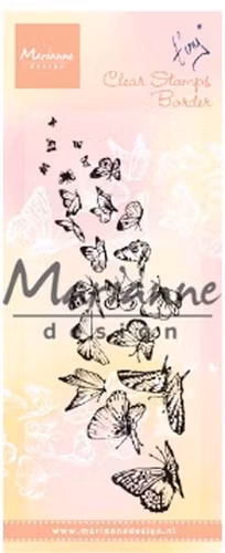 clearstamp marianne design TC0870 Tiny's border - Butterflies