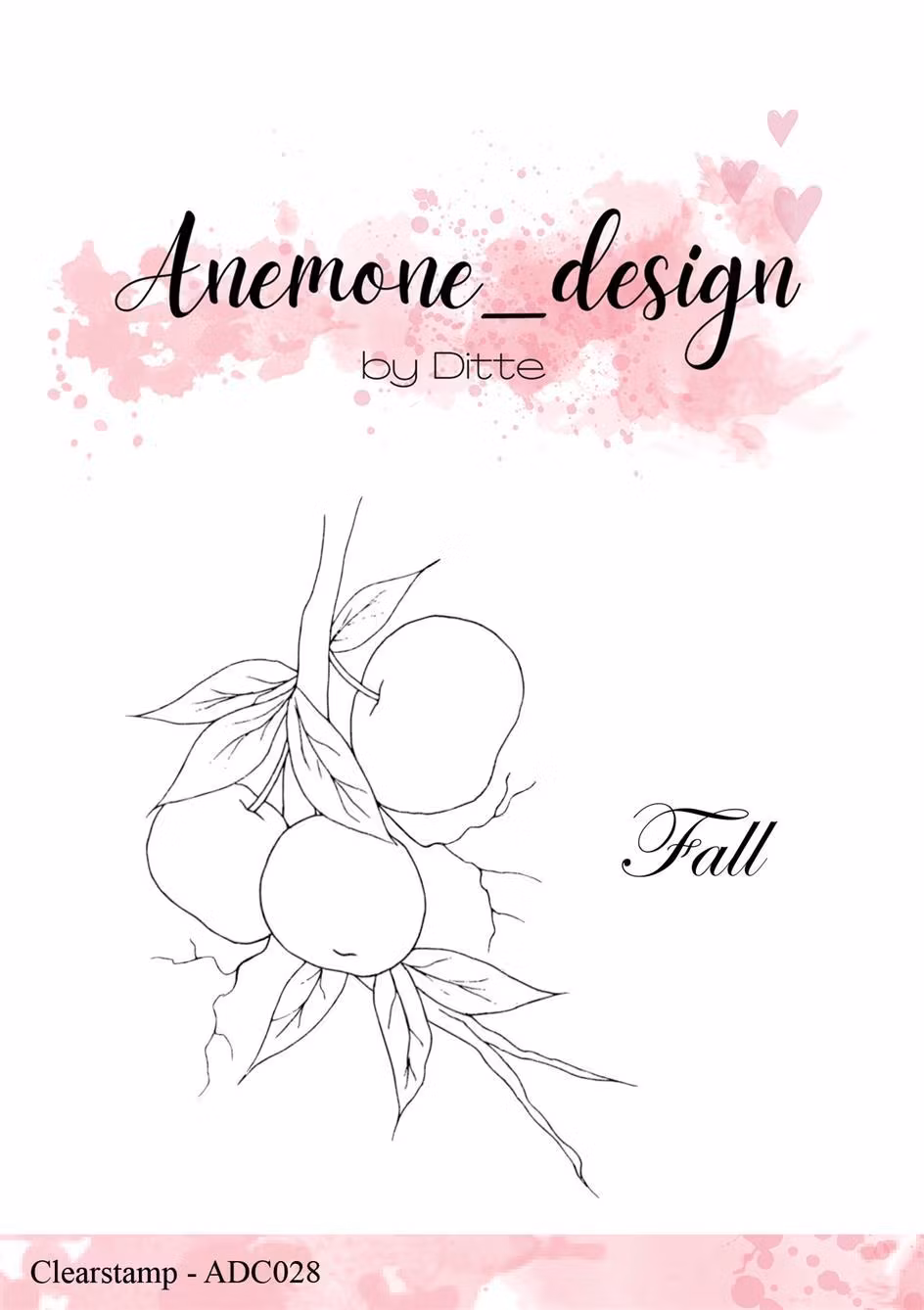 Anemone Stamp - Flowers Fall ADC028