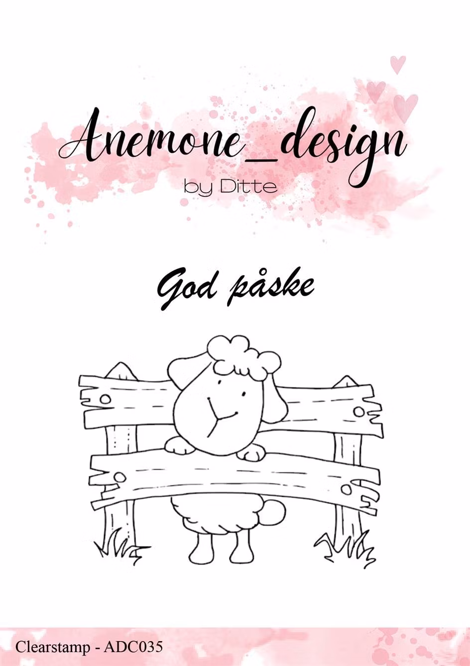 Anemone Stamp - God Påske ADC035