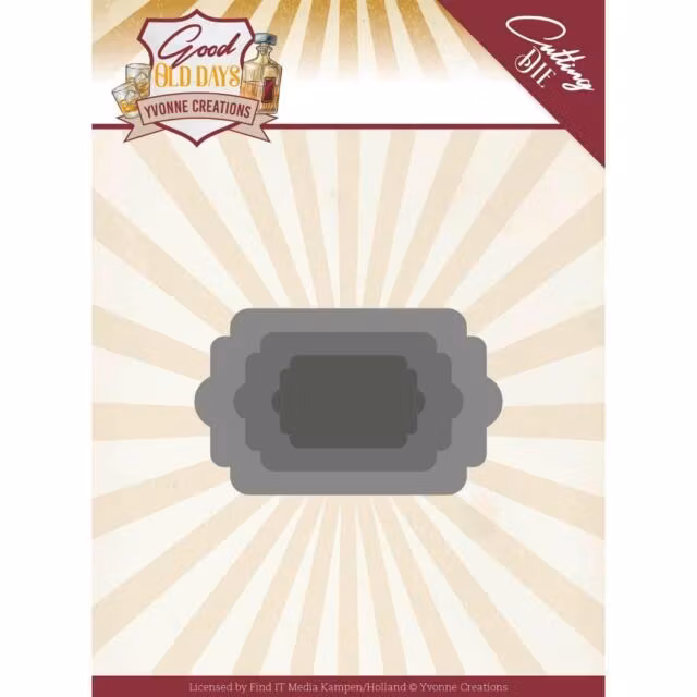 YVONNE DESIGN DIE YCD10225 label