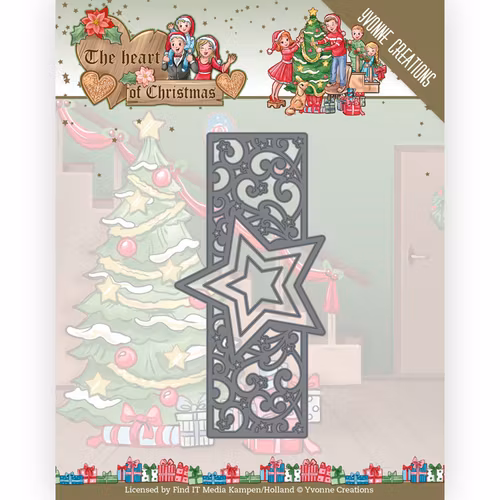 YVONNE DESIGN DIE Twinkling Border YCD10256