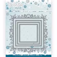 Jeanines Art Dies - Snowflake Nesting JAD10142