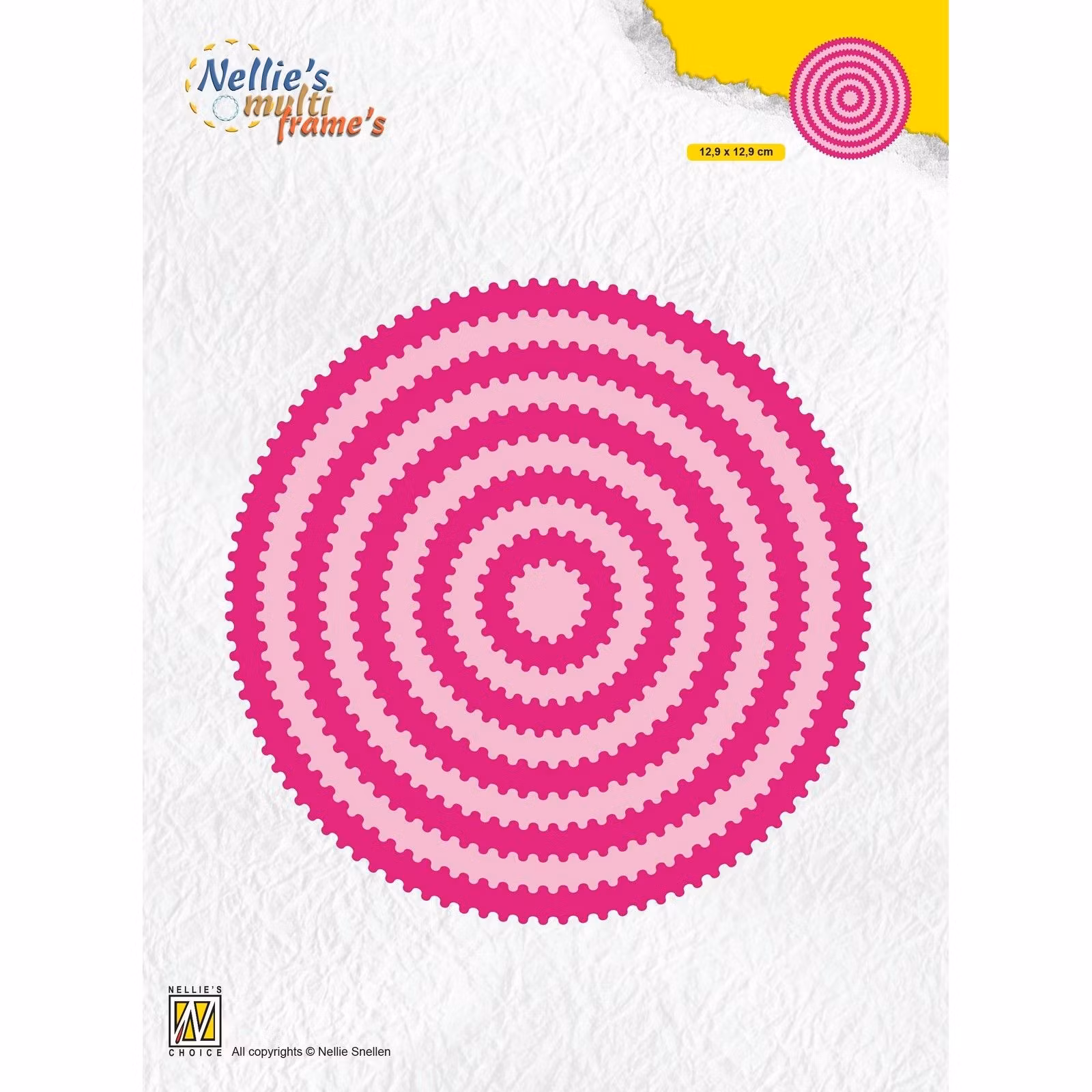 NELLIE SNELLEN MULTIFRAME - Round waves MFD128