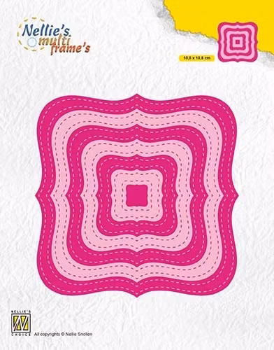 NELLIE SNELLEN MULTIFRAME - Stitched braced squares MFD132