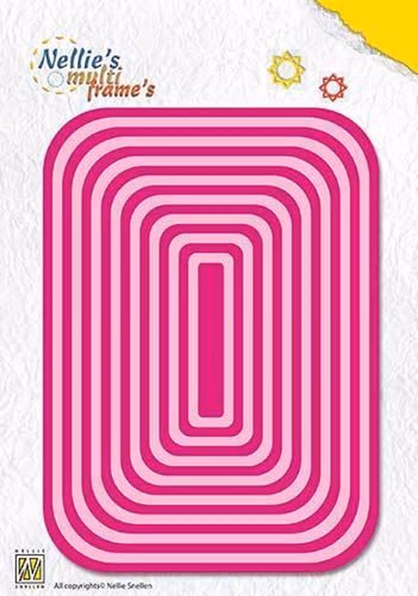 Nellie Snellen Multiframe - XL Rectangle MFD103
