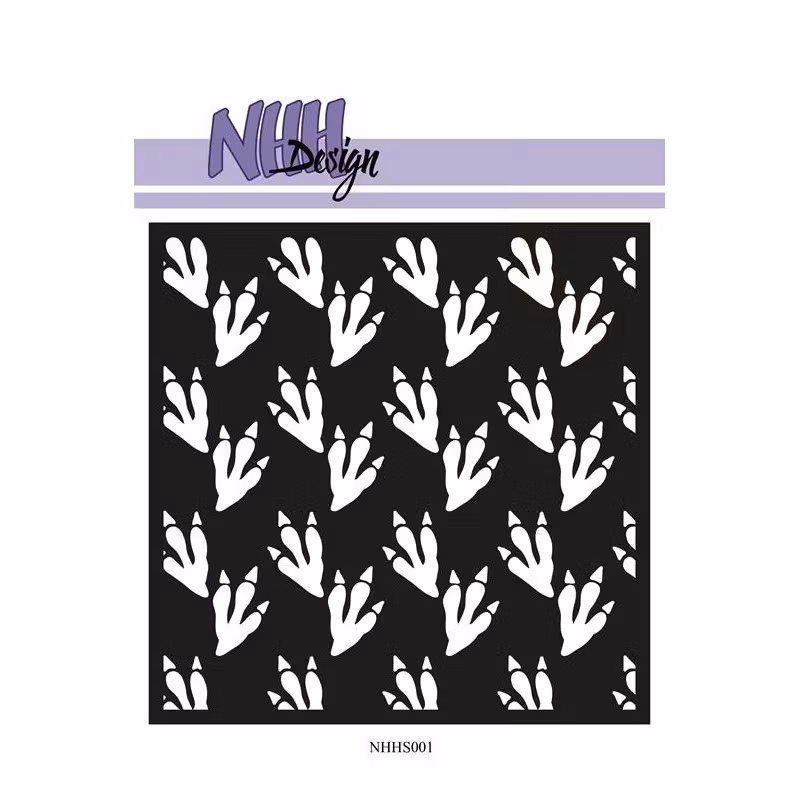NHH Stencil - Dinosaur Trails NHHS001