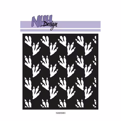 NHH Stencil - Dinosaur Trails NHHS001