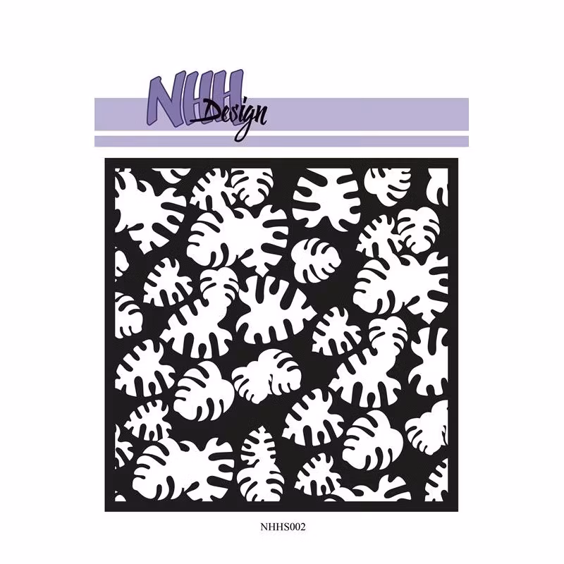 NHH Stencil - Big Leaves NHHS002