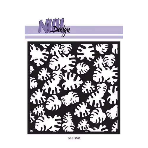 NHH Stencil - Big Leaves NHHS002
