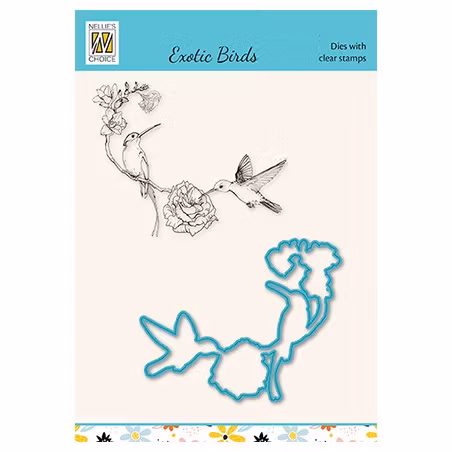 Nellie snellen dies & stamps - Humingbirds" HDCS023