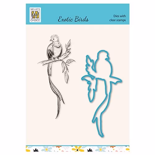 Nellie snellen dies & stamps - Quetzal" HDCS024