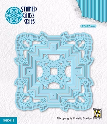 Nellie snellen dies & stamps - Flower Ornament #2 SGD012