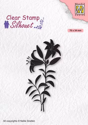 Clearstamps Nellie Snellen - Lily SIL078