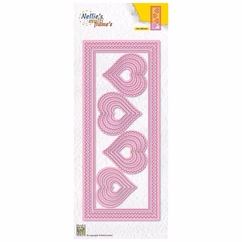 NELLIE SNELLEN Slimline - Hearts MFD142