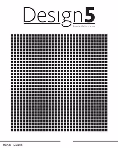 Design5 mask - Small squares D5S018