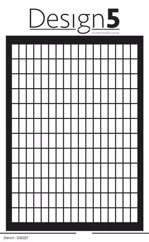 Design5 Stencil - Big Rectangles D5S027