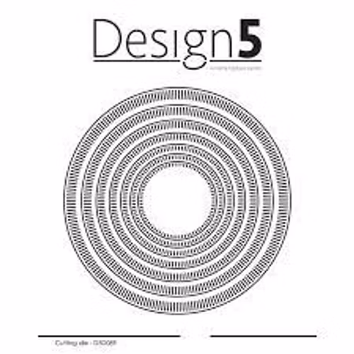 Design5 Dies - Circles Stripes" D5D063