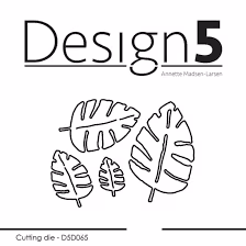 Design5 Dies - Leaves" D5D065