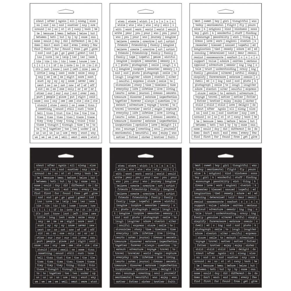Tim Holtz Sticker Book - Chitchat TH92998
