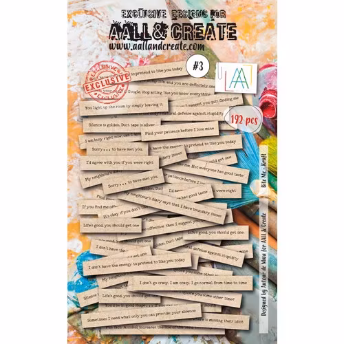 AALL & create #3 - bite me, Kraft