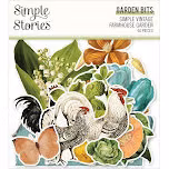 Simple Stories Bits & Pieces Die-Cuts 44/Pkg - SV Farmhouse Garden